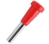 XUXHOU Bocchino per Tromba Accessori per Strumenti in Ottone per Studenti Giocatori Professionisti Intermedi Costruzione in Metallo e ABS Ciotola Poco Profonda per un Tono più Brillante (rosso)