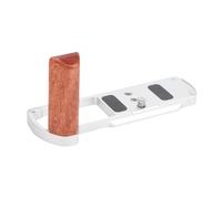 XUXHOU Camera L Bracket Grip per S9, Manico in Legno, Piastra Stile Arca | Supporto per accessori da 1/4 di pollice, modifiche della testa del treppiede in pochi secondi, CNC in lega di alluminio