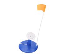 XUXHOU Canna da Pesca sul Ghiaccio con Punta di Supporto con Bandiera | Materiale ABS, Resistente Alle Basse Temperature, Galleggiamento Stabile Sull'acqua, Facile Vedere il Processo di Pesca