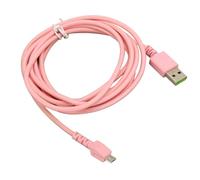 XUXHOU Cavo di carico USB per Basilisk Game Mice Pro, flessibile e affidabile, 6,1 ft (PINK)