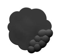 XUXHOU Cloud Memory Foam Pad Pad Organizzazione della scarpa ergonomica Palma Palma per il gioco del PC per computer, grazioso design cloud, non scivola per un ambiente di lavoro stabile (nero)