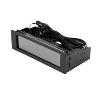 XUXHOU Controller della Ventola LCD Anteriore -Panel Switch 5 Regola di velocità della Ventola per il Raffreddamento del Computer