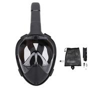 XUXHOU Copertura del Viso in Snorkeling, Silicone a 180 Gradi Antiernatura di Snorkeling a Faccia a Secco a Secco per la Protezione per Gli Adulti Adolescenti Snorkeling (S/M)