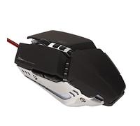 XUXHOU Design Ergonomico del 4 Dpi Office di Topo di Topo A -sabolable RGB Retroilumination Control per i Giochi di Descary Computer (BLACK)