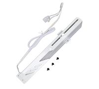 XUXHOU Elegante supporto GPU verticale bianco con design multi-interfacce per un'installazione migliorata, compatibile con il 99% dei casi, modello GT8 in metallo per lavoro e giochi