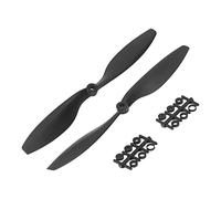 XUXHOU Eliche per Aerei RC, Design Aerodinamico Flessibile in Nylon, Facile Montaggio, con Forte Resistenza Alla Flessione e Alla Frattura, per la Sostituzione Dell'ala Fissa