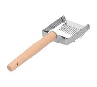 XUXHOU Forchetta per Disopercolare Raschietto per Strumento Durevole Ed Ergonomico per Apicoltura per Principianti con Manico in Legno e Punta in Acciaio Inossidabile, 1 unità