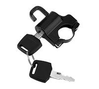 XUXHOU Lucchetto per Casco, Lucchetto Universale per Casco Moto Manubrio in Ferro da 22 Mm con 2 Chiavi Protezione Antigraffio Resistente Agli Agenti Atmosferici per i Ciclisti Che Parcheggiano per