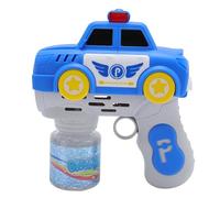 XUXHOU Macchina per di Sapone Elettrica per Bambini, Forma Auto con Luci, | Soffiatore di Automatico, Plastica , Uso Interno Ed Esterno, Giocattolo Portatile per di sapone.