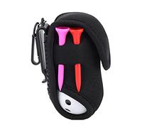 XUXHOU Mini Borsa per Palline da, Portatile con 2 Palline e 4 Tee per L'allenamento del (Palla da Allenamento Cava per Interni)