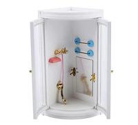 XUXHOU Mini Doccia in Miniatura 1:12 per Casa delle Bambole, Bagno in Legno