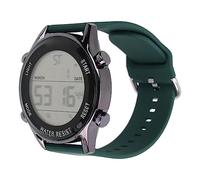 XUXHOU Orologio Cronografo Digitale, Allarme Luminoso Impermeabile WR50M con Visualizzazione della Data Settimanale e 12/24 Ore, per Sport All'Aria Aperta da Uomo (verde scuro)