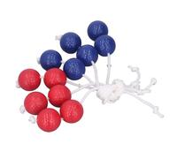 XUXHOU Palline da Golf per Il Lancio della Scala, 3 Rosse e 3 Blu in Materiale PE, Ideali per L'allenamento della Precisione, con Design Resistente per Giochi di Golf Indoor e Outdoor,