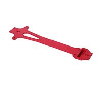 XUXHOU Pannello Secondo Piano RC, Parte di Aggiornamento in Lega di Alluminio per Auto RC in Scala 1/14, con Elevata Resistenza e Installazione Semplice, per LC RACING 144001 124018 (rosso)
