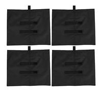 XUXHOU Pesi per Tendalino, 4 Sacchi di Sabbia Resistenti per Tenda da Esterno, con Cinghia a Strappo Facile Chiusura, Adatti per Tenda Pop-up, Campeggio, Parasole, Trampolino