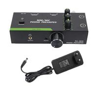 XUXHOU Phono Preamp, 3 Band Regolazione Record Discorso Fonografo Fonografo Amplificatore Preamplificatore Supporto MM MC CARTUGGES XLR Output di Input (Plug 'UE 100-240V)