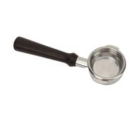 XUXHOU Portafiltro da 58 Mm Progettato per Expobar E61, Manico Ergonomico in Legno, Componente per la Preparazione del caffè a Maglia Ultra Fine, 1 unità