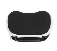 XUXHOU Scatola di cattura controller in nylon rigido con cerniera in metallo per controller di gioco serie X S - Guard efficace, portatile per i viaggi - Nero, Cerniera nera bianca, informale