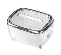 XUXHOU Scatola per Fazzoletti in Plastica Trasparente Organizzatore di Carta Durevole con Coperchio Magnetico per L'home Office (scheggia)