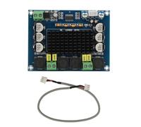 XUXHOU Scheda Amplificatore Doppio Canale TPA3116D2 2x120W Alta Potenza | Modulo Amplificatore Audio Digitale, Efficienza 90%, Scheda Stereo PCB DC12-26V, Protezione da Sovratensione e Cortocircuito