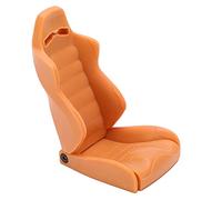 XUXHOU Sedili RC, Sedile in Plastica di Simulazione Realistica per Auto Cingolata Telecomandata, con Design Girevole, per AXIAL HSP HPI (Brown)