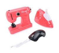 XUXHOU Set di Gioco Simulato per Bambini con Macchina da Cucire Elettrica e | Materiale ABS Resistente, Gioco di Ruolo Realistico per la Casa, Facile da Usare per la Scuola Materna, Alimentato a
