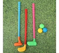 XUXHOU Set Mazze da per Bambini, Gioco Mini Interno Esterno Genitore Figlio | Costruzione in Plastica Leggera, Adatto a Bambini e Bambine Dai 3 Agli 8 Anni, Pratica di Swing in Giardino o in Soggiorno,