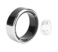 XUXHOU Smart Ring, Anello Fitness Impermeabile con Monitor multi-modalità Sportive e Touch Screen per Arrampicata, Ciclismo, Corsa, Argento (ID 19,9 mm / 0.78in)