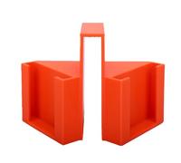 XUXHOU Supporto per Telecamera da Tennis, di Sicurezza in ABS Sul Supporto del Telefono per L'analisi Dell'allenamento della Registrazione delle Partite, con Struttura Robust (ORANGE)