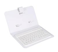 XUXHOU Tastiera Magnetica Rimovibile Per/Telefoni, Tastiera Universale Supporta Resistente ai Graffi, Angolo per Scrivere o Guardare Film (WHITE)