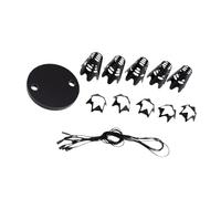 XUXHOU Tee per Simulatore di Golf Indoor con Base di Fissaggio per | Materiale ABS, Previene la Perdita del Tee Dopo lo Swing, Compatibile con il Tappetino del Driving Range, Misure Tee Alte