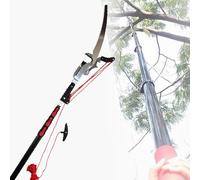 XUXIAO Potatore telescopico per Alberi, cesoie per Rami Alti, raccoglifrutta telescopico, per Attrezzi da Giardino, cesoie manuali, seghe a palo, Altezza Estensibile 5.4M