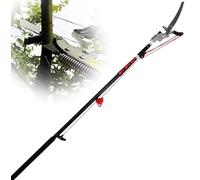 XUXIAO Sega per potatura Alberi, capacità di Taglio 32 mm di Diametro, potatore telescopico Estensibile ad Alta Portata, cesoie per cesoie da Giardino 5.4M