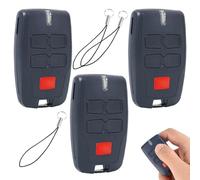 XUXLEKK 3 Pezzi Telecomando Universale Garage per BFT Mitto 2, 433 MHz Rolling Code per Cancelli BFT, 2 Canali, 2 Pulsanti, Adatto per Rolling BFT Mitto 2, Kleio, Ghibli, TRC 2, Kleio, TR