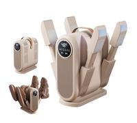 XUXLEKK Asciuga Scarpe Elettrico, Antibatterico Asciugascarpe Elettrico, Asciugascarpe in Modo Veloce con Timer, Asciuga Stivali Pieghevole, Shoe Dryer per Viaggi Domestici Invernali