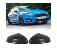 XUXRHMEAN Coperture Specchietti Retrovisori per Ford per Fiesta MK8 2018 2019 2020 2021 2022 2023 Copri Specchietto Retrovisore Laterale Posteriore Custodia Guscio (1Pair Carbon Fiber)