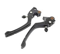 XUXRHMEAN Leve Freno Frizione Moto per H-Arley D-yna S-portster 1200 883 XL 1996-2003 S&oftail T-ouring Road King S-TREET Glide Leve Frizione Freno in Alluminio Regolabili (J)