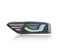 XUXRHMEAN Per A&udi A5 2008-2016 Fanale Posteriore Auto Con Fendinebbia E Luce Diurna Automatica Auto Fanali Posteriori(RGB)