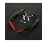 XUXRHMEAN Per B&MW F800R Manopole per manubrio leve freno e frizione protezione paramani Protezione manubrio moto(Arancia)