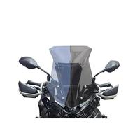 XUXRHMEAN Per Benelli TRK702 TRK702X TRK 702 702X Parabrezza per Moto Deflettori d'Aria Anteriori in Vetro Trasparente Parabrezza Moto(52CM Gray)