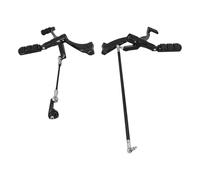 XUXRHMEAN Per Harley Sportster 1200 Custom Seventy Two 883 Iron 2004-2022 Kit Completo di Comandi Avanzati per Moto Pedale Posteriore(Un Nero)