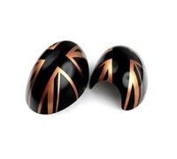 XUXRHMEAN Per M&INI C&OOPER R55 R56 R57 R58 R59 R61 R60 Countryman Copri Specchietti Retrovisori Pieghevoli Automatici/manuali Accessori Auto Coperture Specchietti Retrovisori(Gold Jack)
