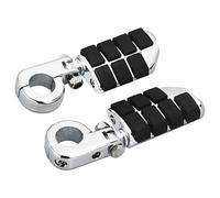 XUXRHMEAN Per Modelli Harley Davidson 1984-2024 Pedane Poggiapiedi per Moto Pedale Posteriore(Chrome Set)