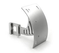 XUXRHMEAN Per Suzuki GSXR 600 2001-2010 GSX-R 750 2000-2010 Supporto Targa Curvo A Montaggio Laterale Staffa Portatarga Moto(MT360-003-SR)