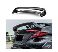 XUXRHMEAN Per T&oyota CHR C-HR 2016 2017 2018 2019 2020 2021 Car Rear Trunk Wing Sport Accessori Body Kit Auto Spoiler Posteriori(Bright Black)