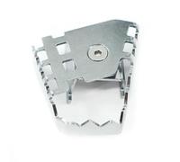 XUXRHMEAN Per Tiger 900 PRO, Tiger 900 GT Low E Tiger 900 GT 2021-2023 Supporto di Estensione Leva Freno Posteriore Allargata per Moto Pedale Posteriore(Argento)