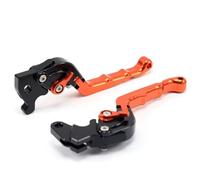 XUXRHMEAN Per Y&AMAHA XVS 250 XVS 125 Drag Star XV 250 V Star XVS 250 Leva Freno E Frizione Pieghevole Per Moto Leve Freno Frizione Moto(Arancia)