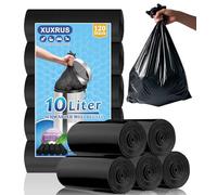 XUXRUS Sacchetti Spazzatura 10L Opachi Per Bagno, 120 Pezzi