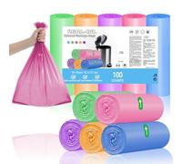 XUXRUS Sacchi Immondizia 15L Colorati Resistenti, 100 Pezzi