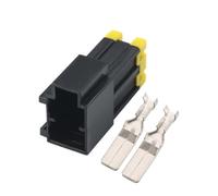 xuyuyan 10/20 Set 2 Spille 9.5 MILLIMETRI Impermeabile Ad Alta Corrente Maschio Femmina Nero Automobile Connettore Spina di Cablaggio 7122-4123-30 7123-4123-30(2p male,10 sets)